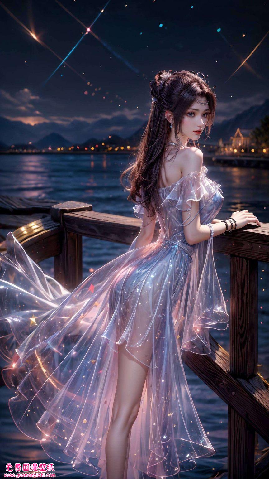 云韵精美头像壁纸动漫版—AI生成护眼iPhone 1920×1080高清壁纸集