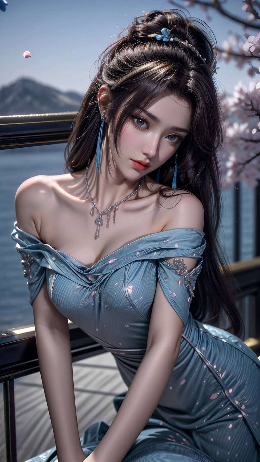 云韵泳衣：AI图例壁纸，精细角色描绘，平板最美壁纸集锦