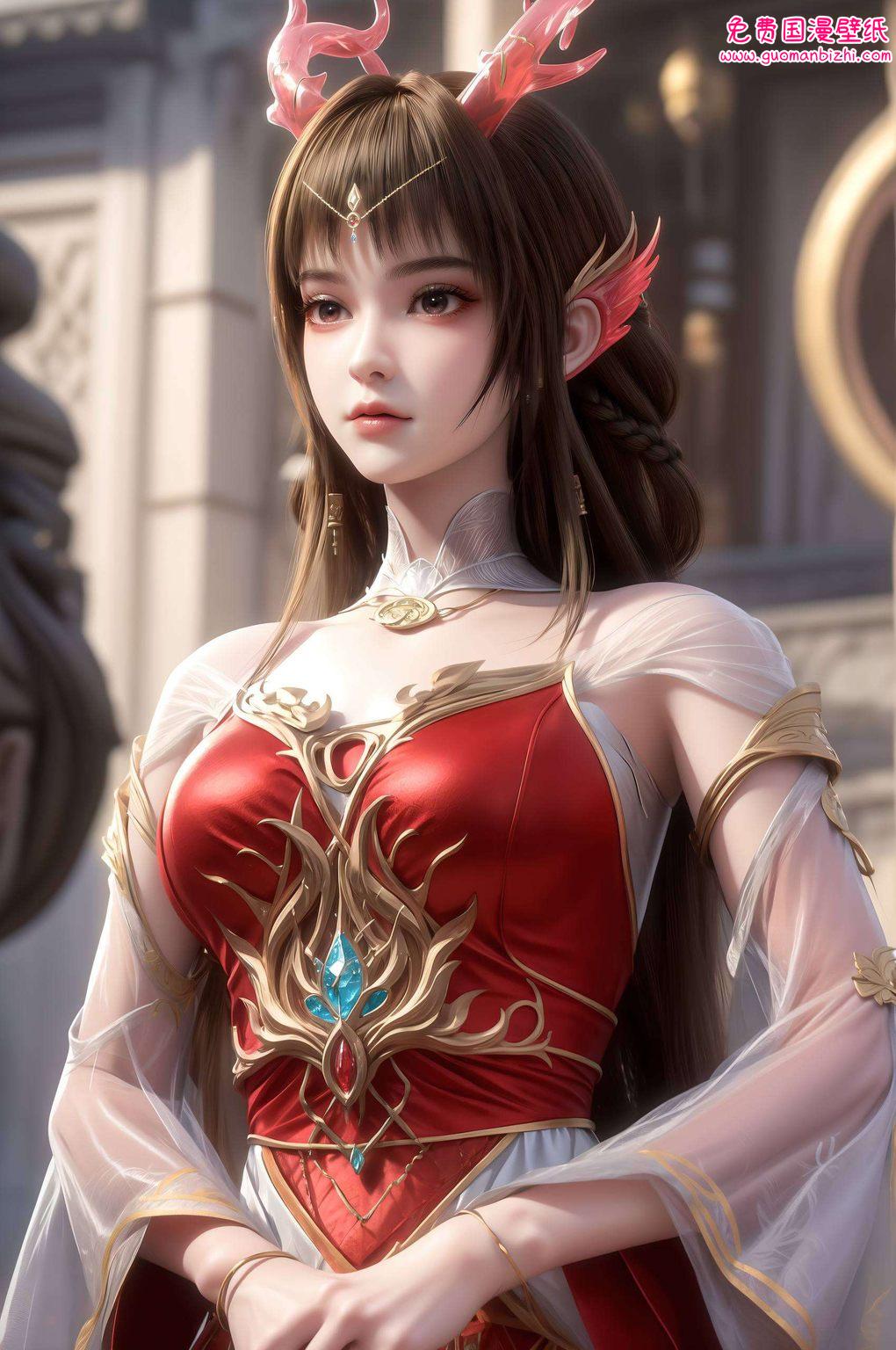 完美高清免费壁纸合集：云落生花古装潮图，Win10专属壁纸精选