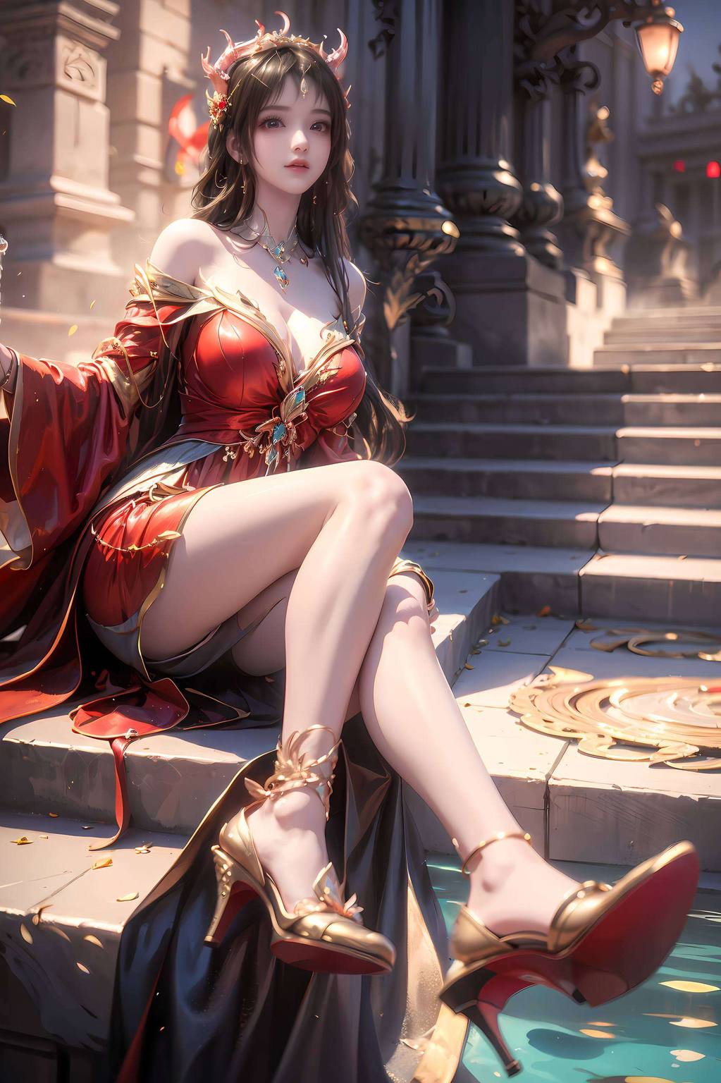 云落考官AI壁纸集，二次元风格电脑桌面背景精选