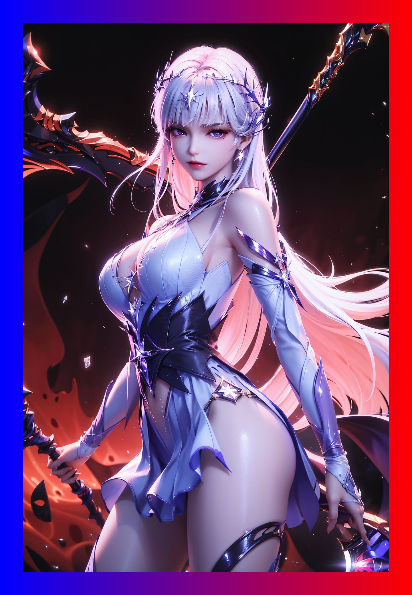 火热ai素材神印王座圣采儿4k打包壁纸