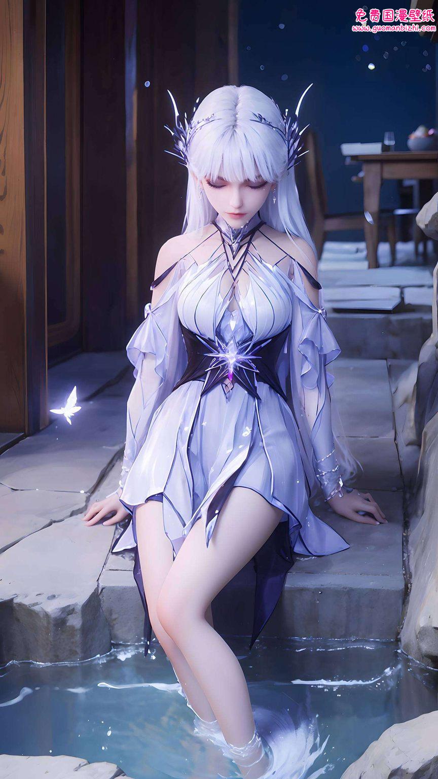 圣采儿新建模：AI图片壁纸，完美像素，电脑宽屏风采尽显