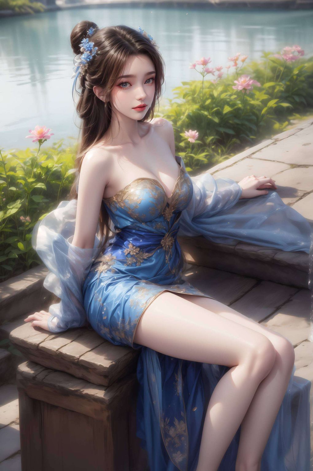 平板壁纸李慕婉：AI创造免费壁纸分享，平板最美壁纸集锦