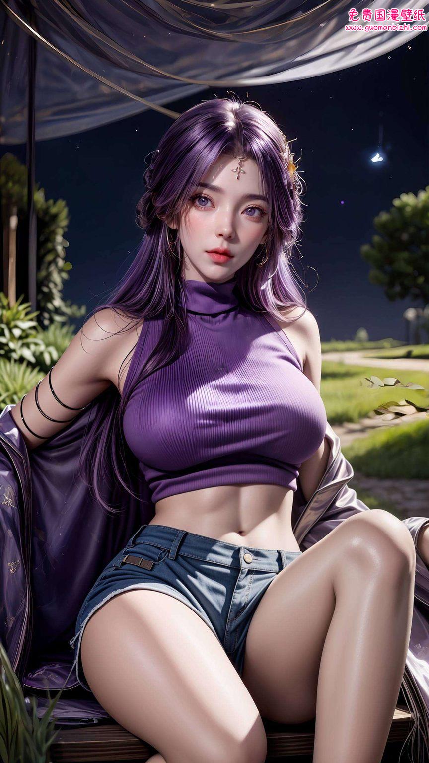 云曦祈祷：AI创作游戏壁纸，苹果古风漫画高清壁纸集锦