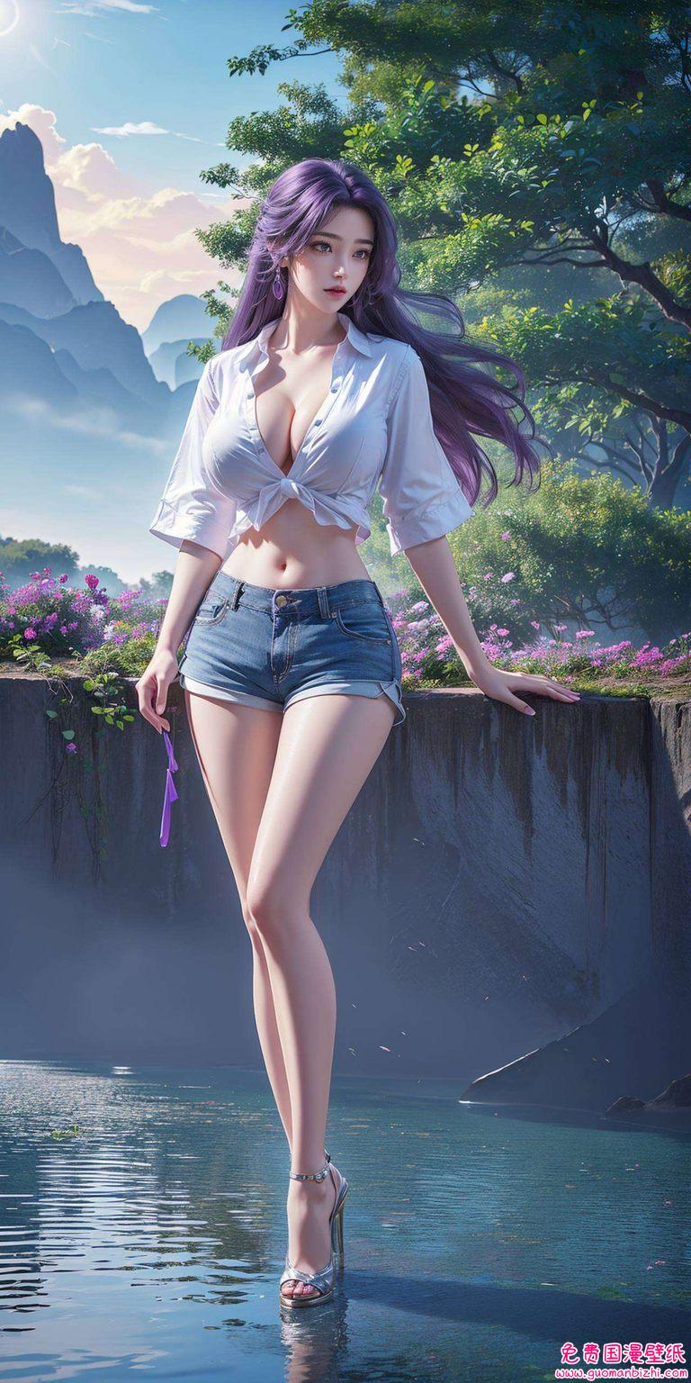 AI素材壁纸集——云曦天命动态，完美像素iPad炫彩壁纸呈现