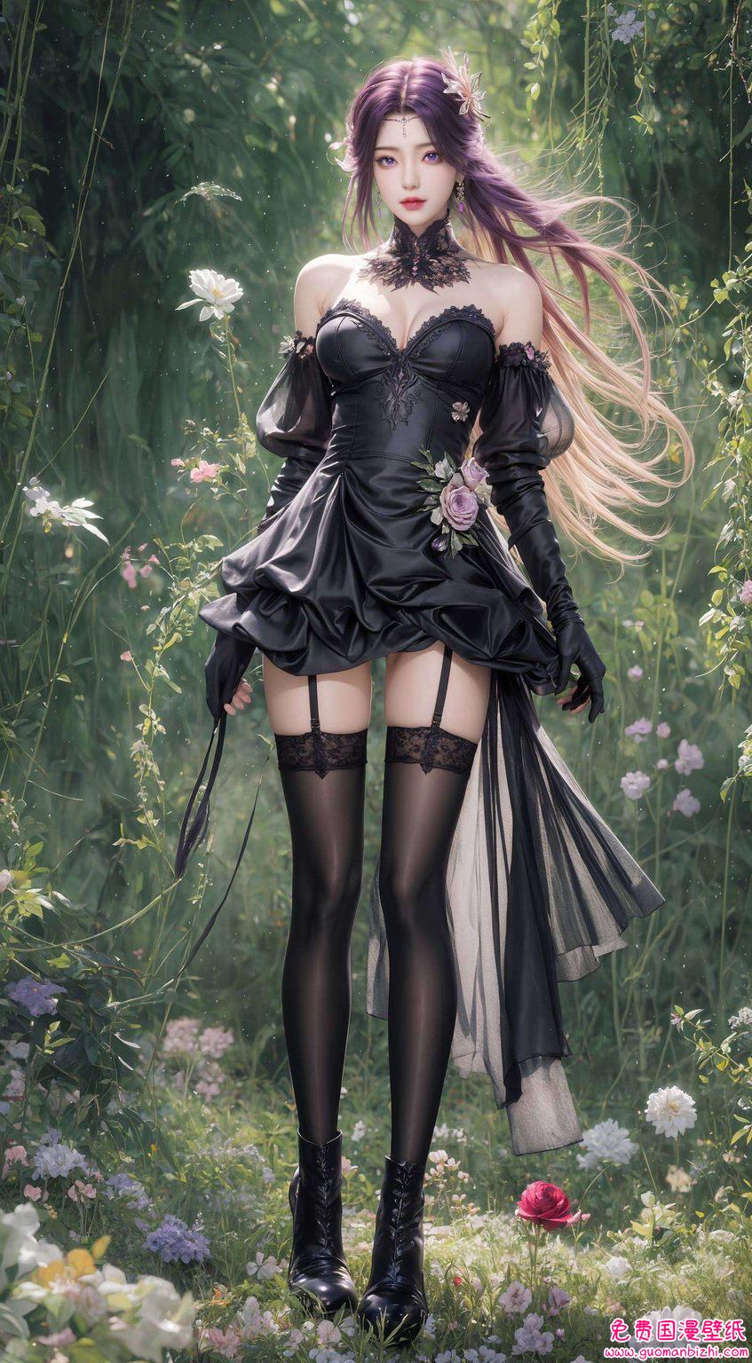 云曦插画集：AI创作壁纸，游戏与PC炫彩壁纸珍藏