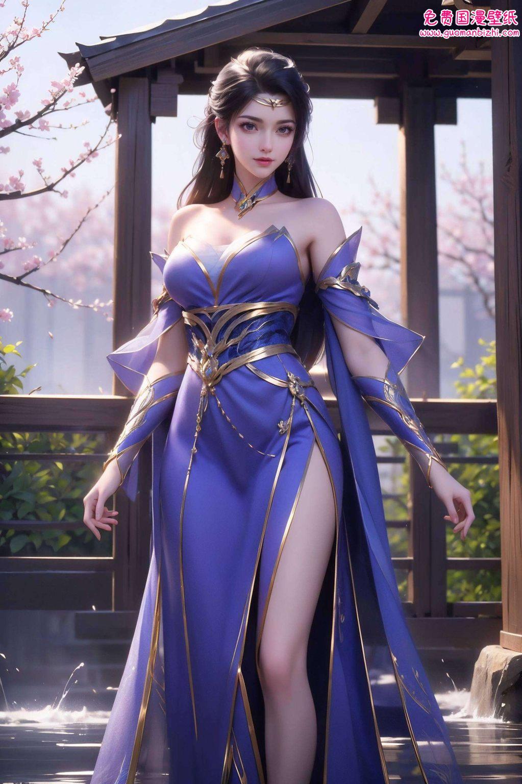 仙武传楚灵玉第二季：AI素材壁纸，完美像素，PC古香古色建模集锦