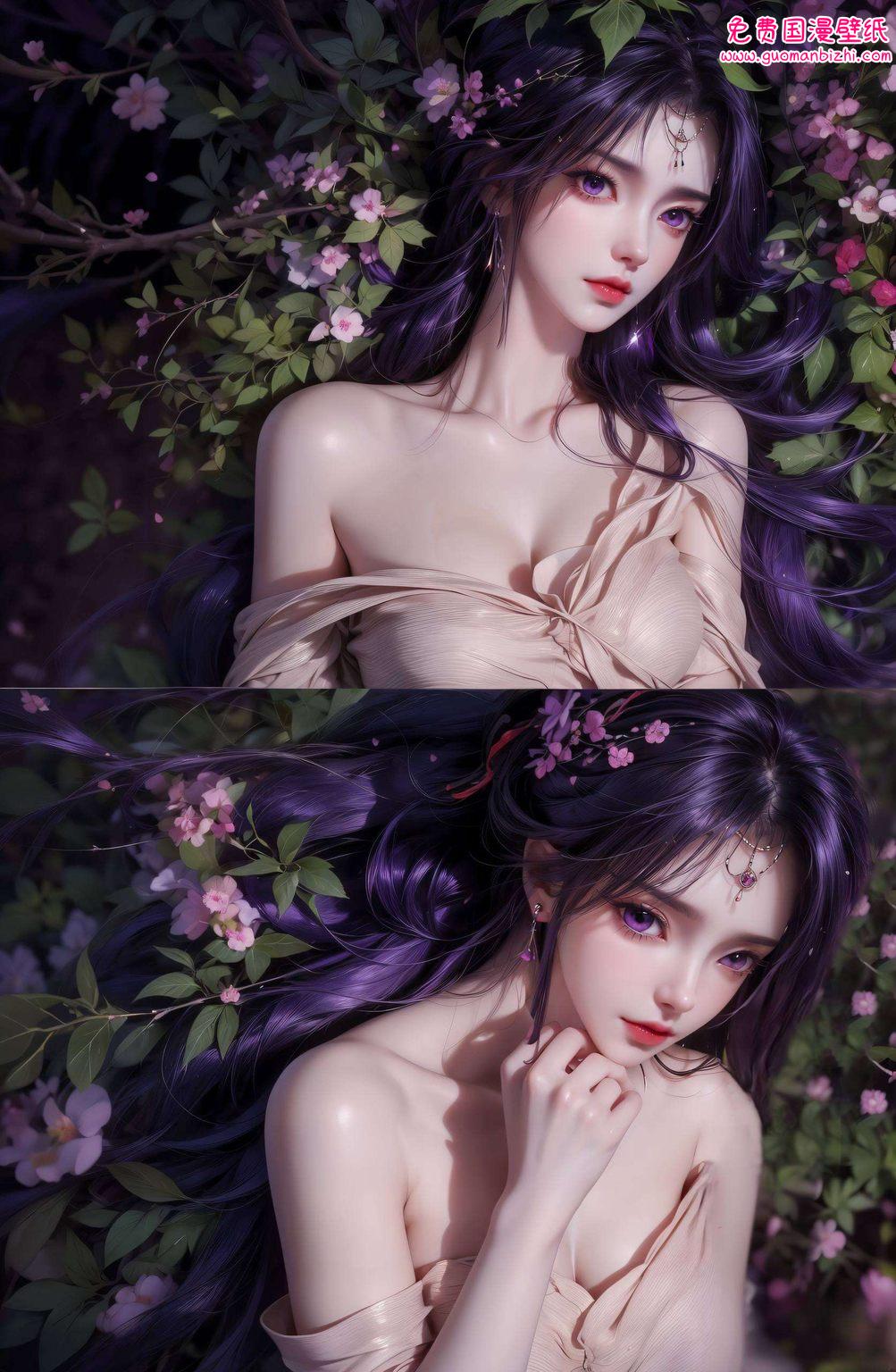 石昊云曦火灵儿：AI图片参考，粉色手机壁纸免费合集