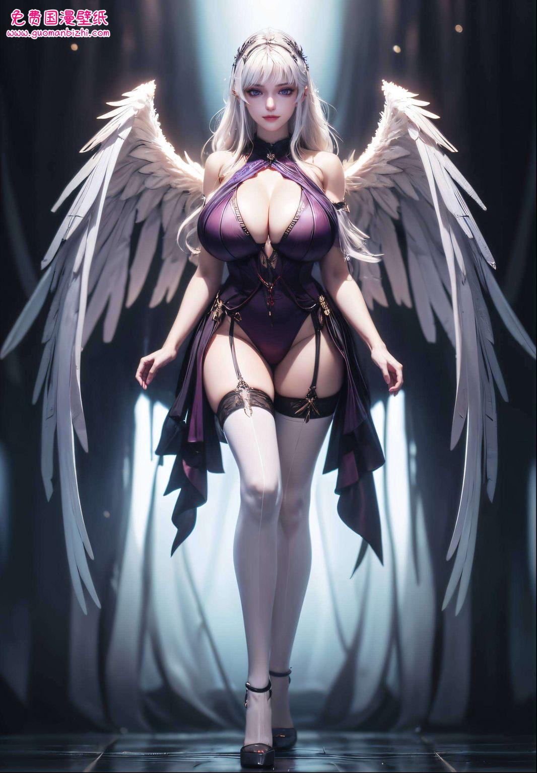 圣采儿壁纸国漫高清竖屏：AI角色游戏壁纸，PC锁屏艺术盛宴