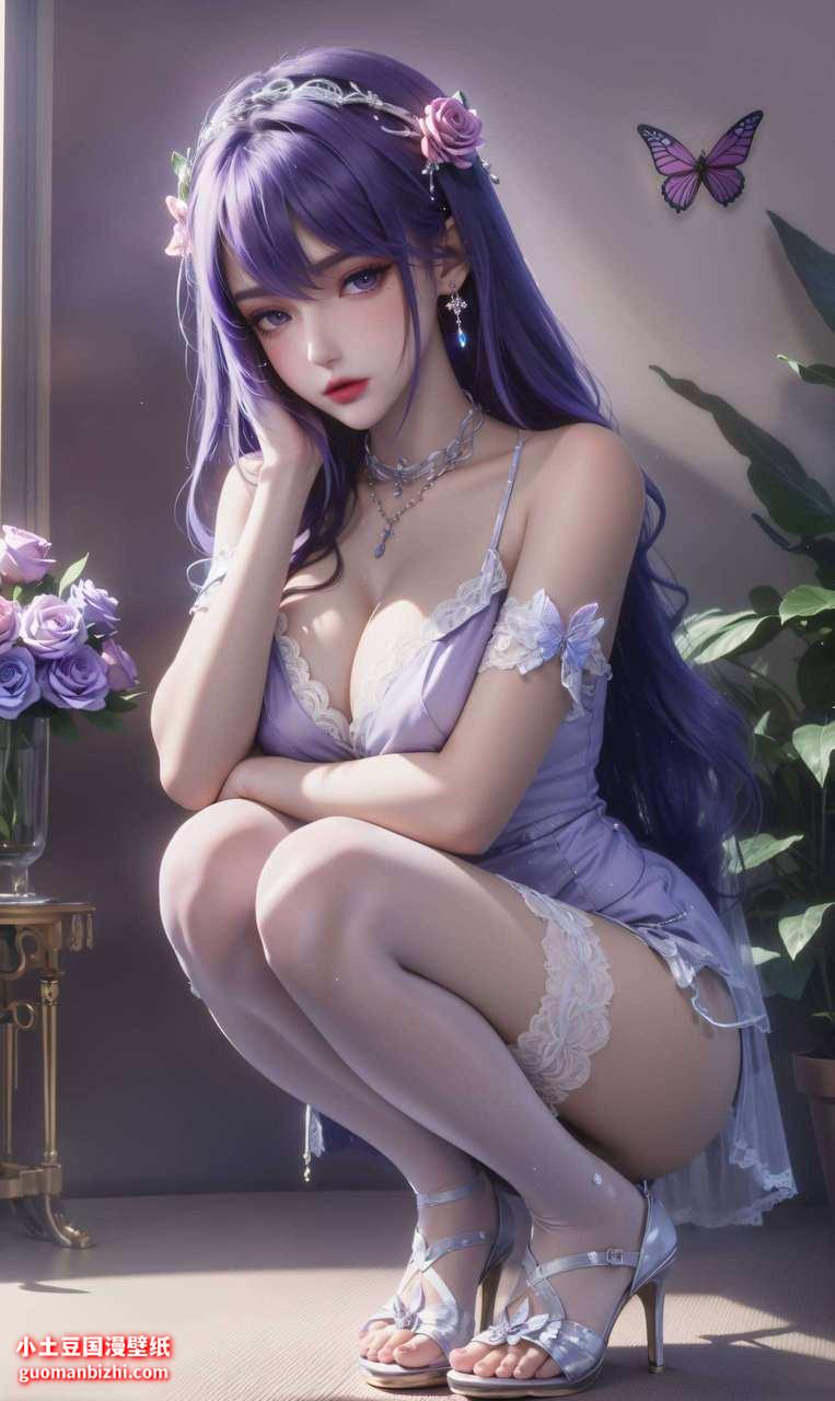 AI国漫壁纸圣采儿：屏保壁纸免费分享iPad桌面图片