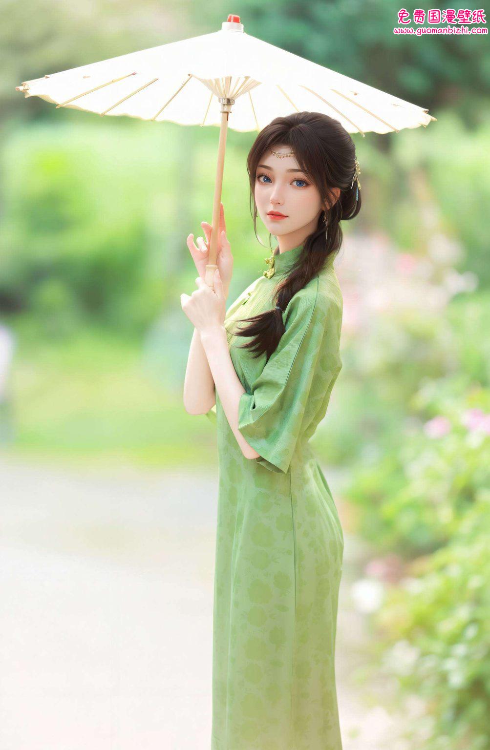 AI生成素材：动漫壁纸安卓专用，古香古色云韵超清4k竖屏图片集