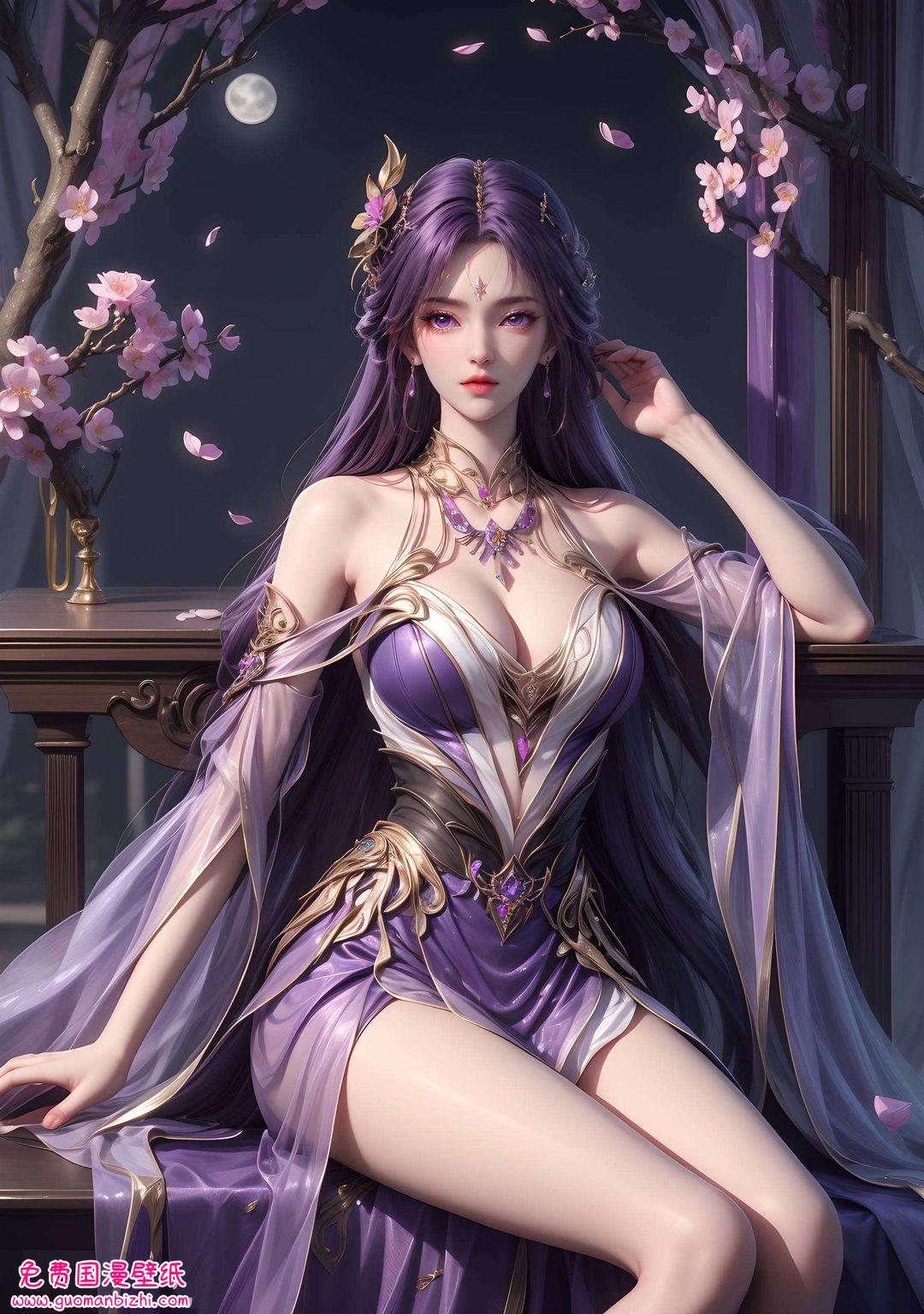 女主云曦高清动漫壁纸——高分辨率免费壁纸合集，Win10简洁壁纸精选