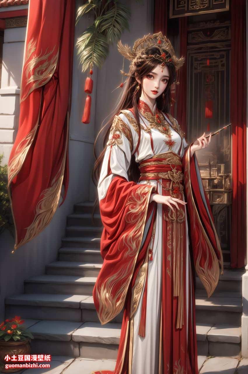 ai手机壁纸:火灵儿4K超清电脑桌面壁纸