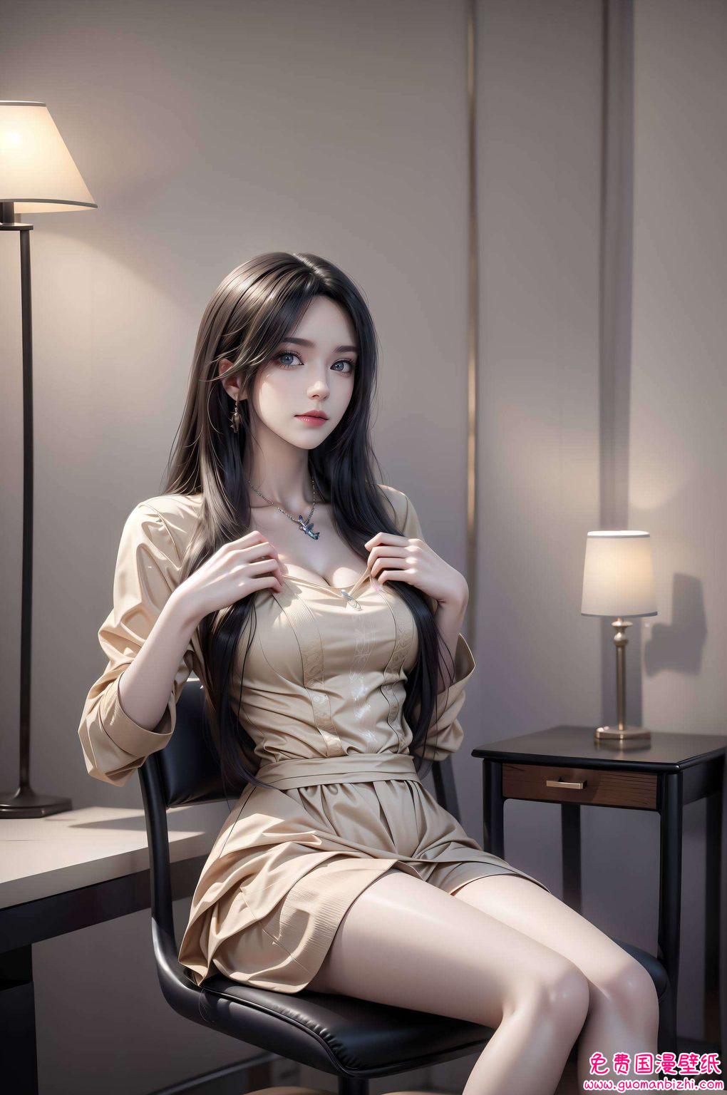 雄兵连凉冰主题AI图片素材，极简桌面壁纸，Win10专属视觉享受。