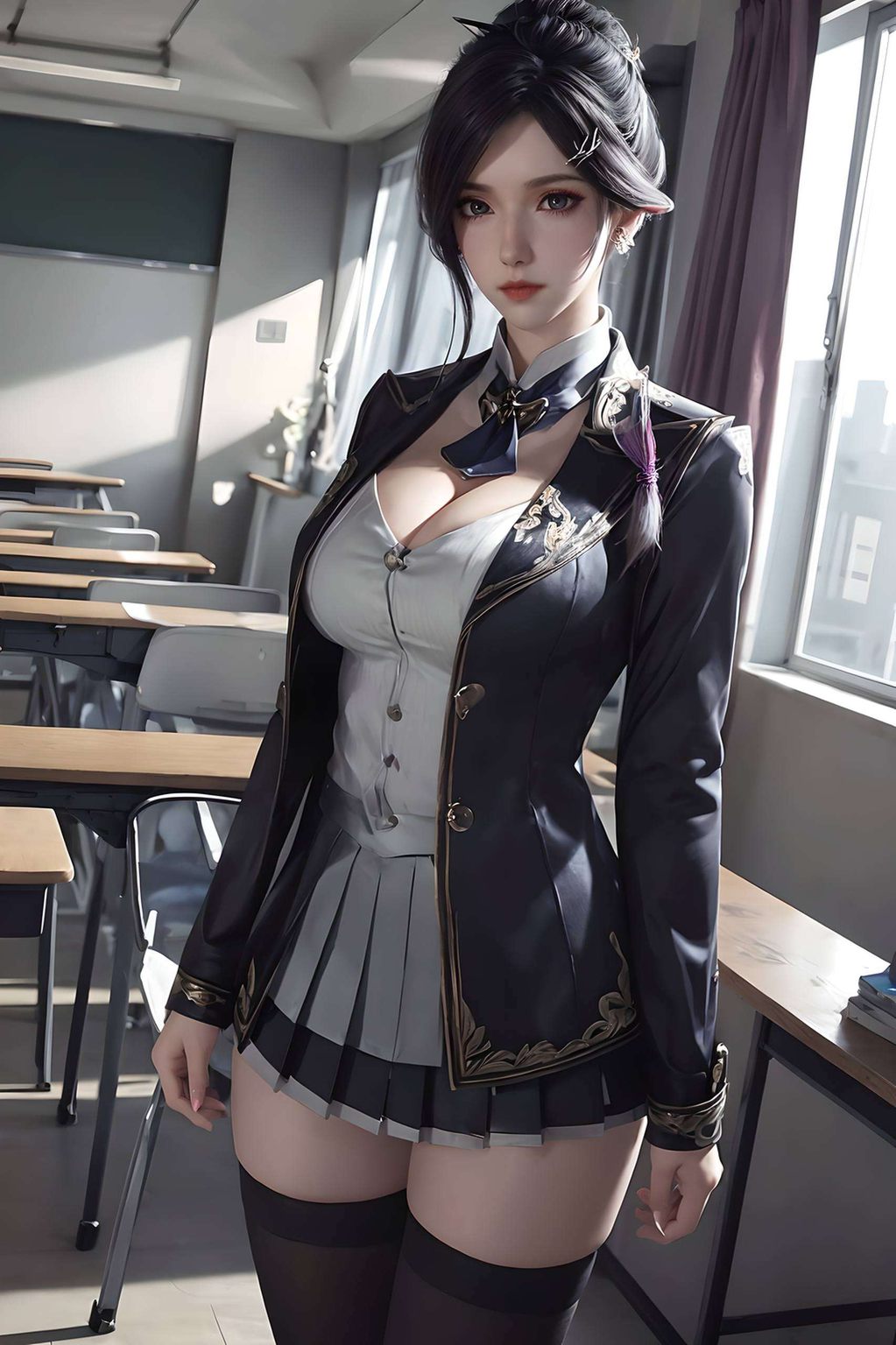 最新斗罗大陆周漪角色风采：AI素材壁纸，护眼PC背景图片集