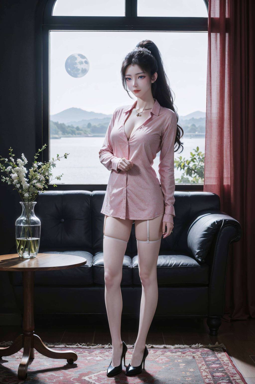 元龙高瑶壁纸情侣自制——AI素材电脑动画，免费壁纸下载盛宴