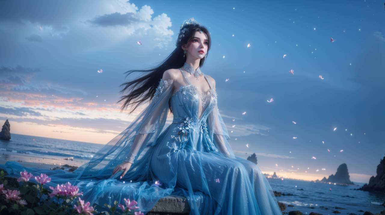 炫彩壁纸：国漫女神李慕婉精细角色电脑动画