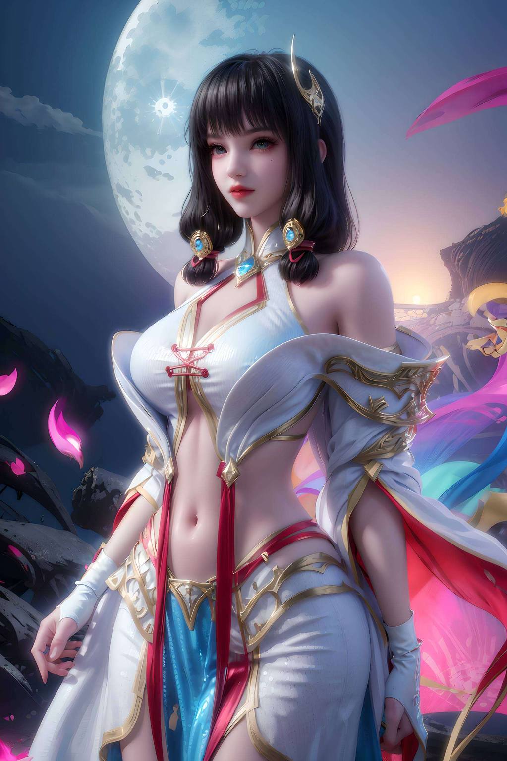 落云谣AI壁纸集：极简壁纸、Win10桌面图片，壁纸大全壁纸盛宴