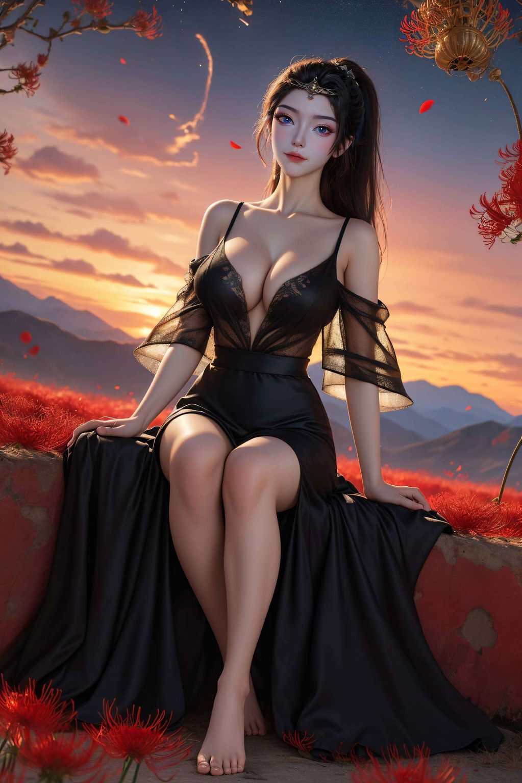 沧元图瑶落月AI素材免费壁纸包，iPhone唯美手机壁纸精选集