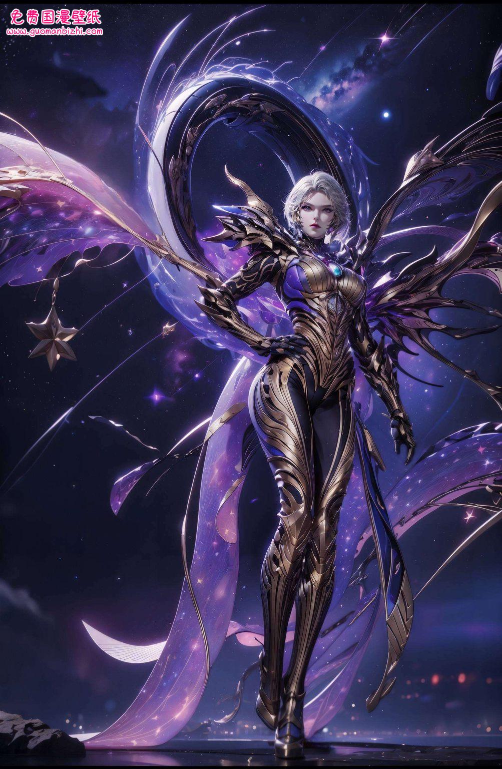 国漫女神壁纸吞噬星空九皇女：超精致壁纸，护眼iPad动画精选