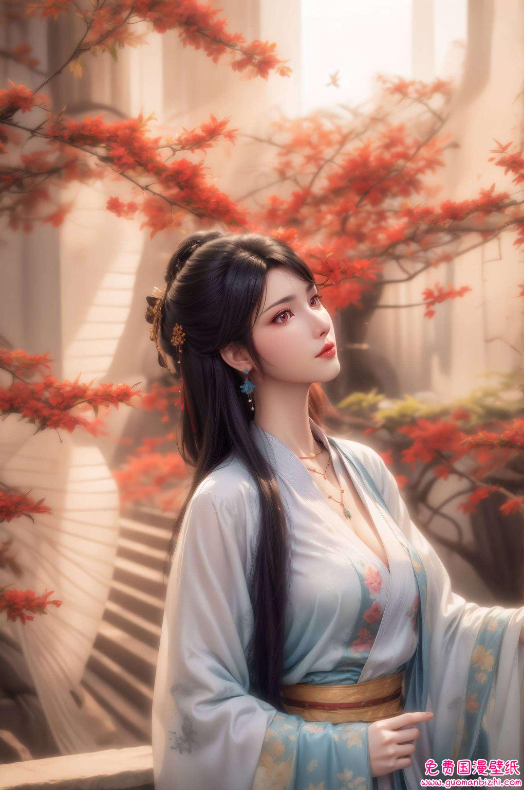 元尊夭夭与周元：AI图例动漫壁纸，安卓桌面背景动态呈现