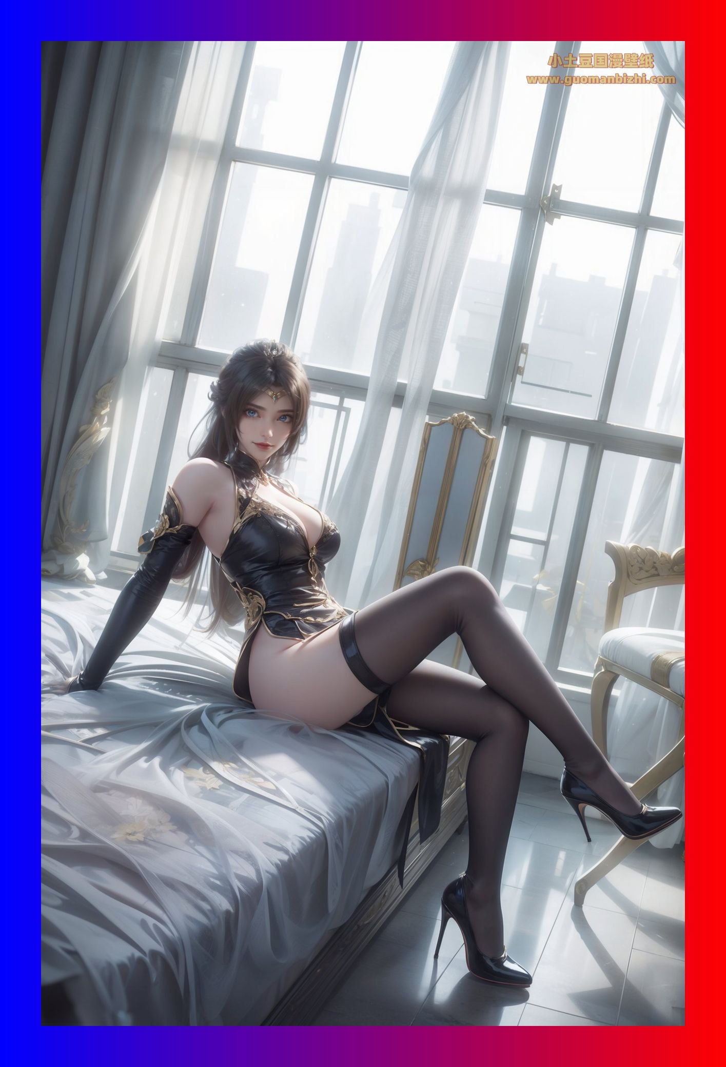 精美的ai桌面完美世界魔女高分辨率8k壁纸网盘下载