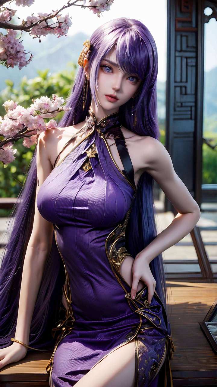 圣采儿超清壁纸：静态二次元桌面背景精选