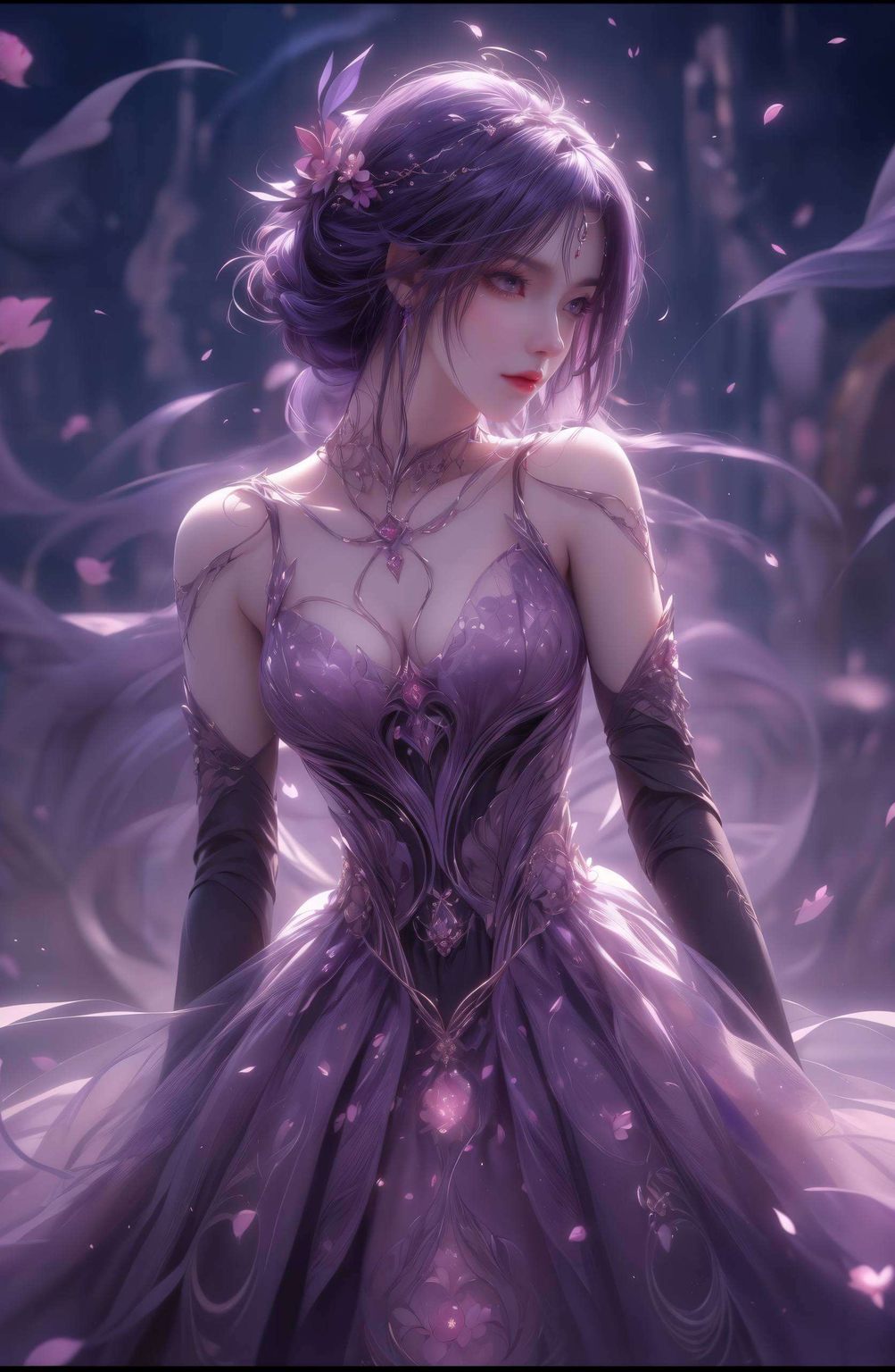 石昊雷帝抱云曦：AI绘画壁纸，免费壁纸秀，安卓桌面高清图片精选