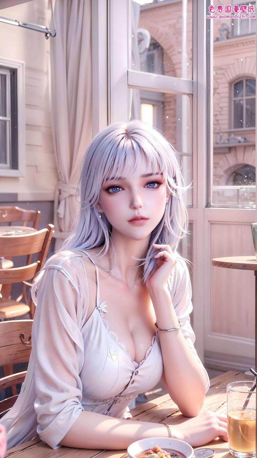 AI创作护眼壁纸：神印王座圣采儿粉色Win10帅气壁纸集