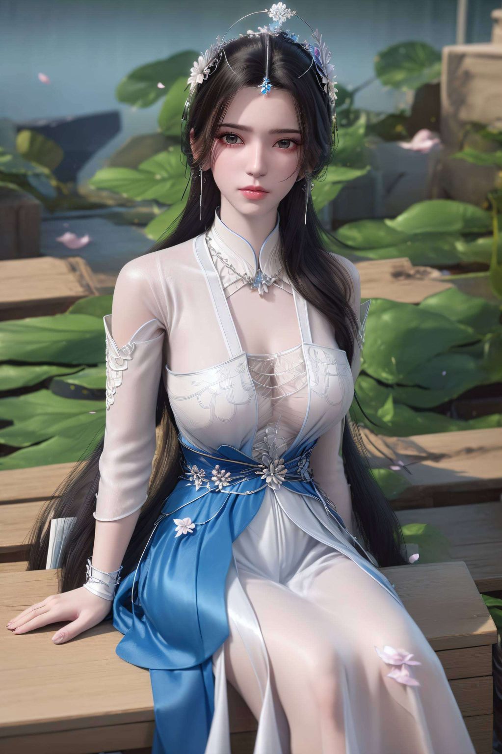 AI范例壁纸:李婉慕眼神壁纸,护眼Win10壁纸,古香古色之美 AI范例壁纸:李婉慕眼神壁纸,护眼Win10壁纸,古香古色之美