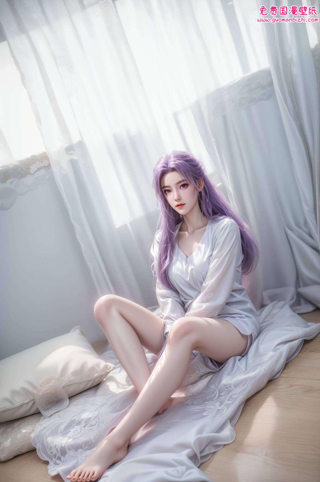 AI动漫人物免费壁纸包——安卓古风壁纸集锦，师兄云霄必备