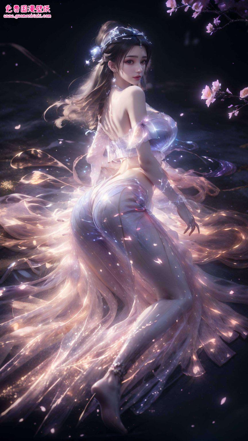 王林李慕婉：热门免费壁纸下载，安卓粉色系精选