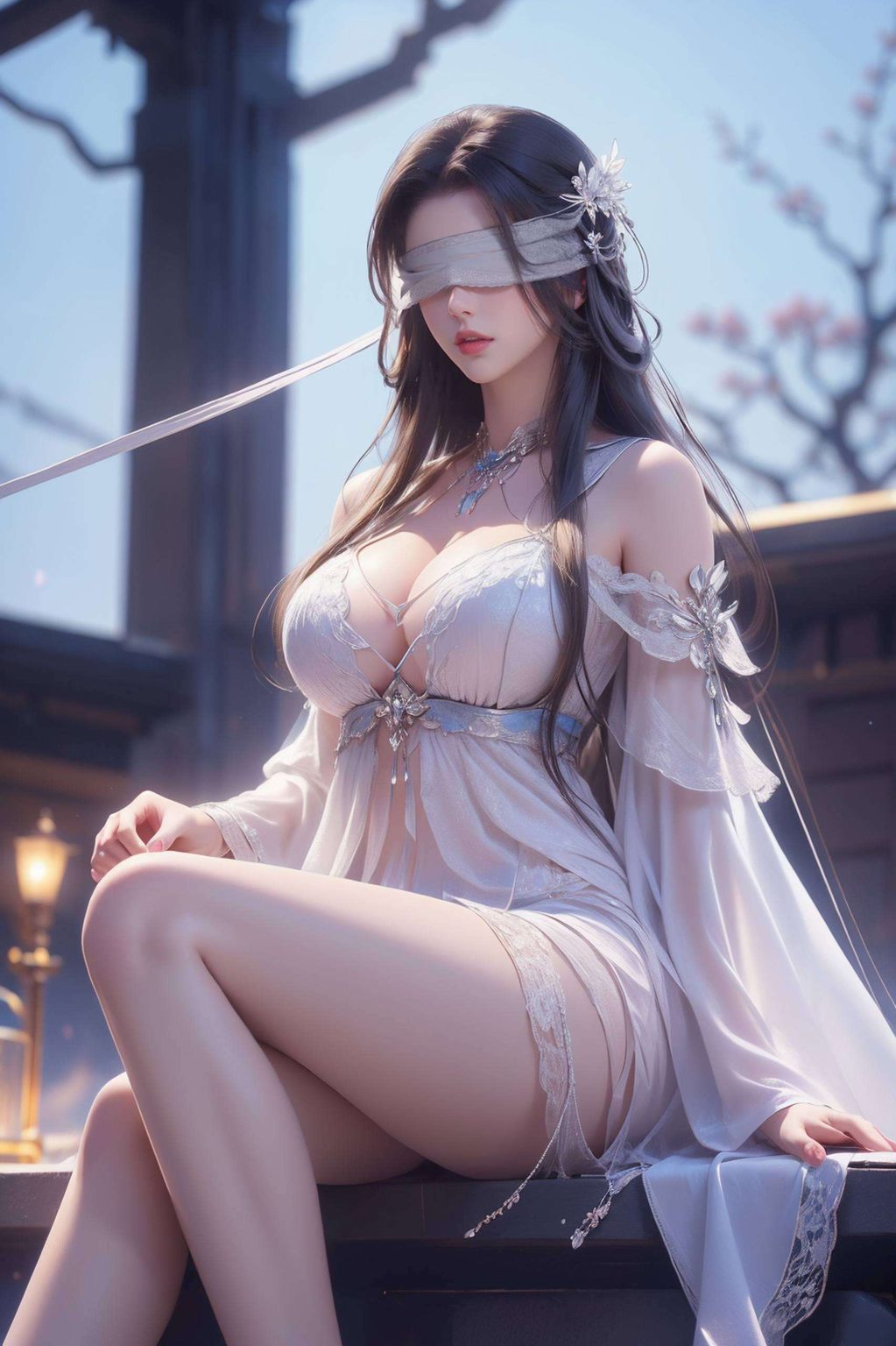 仙逆兰若：AI生成极简壁纸，漫画风手机壁纸集锦