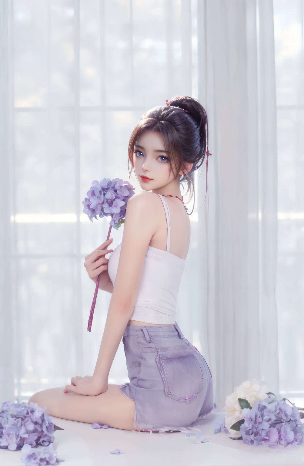 周小环完美高清免费壁纸包，手机锁屏壁纸原图精选集