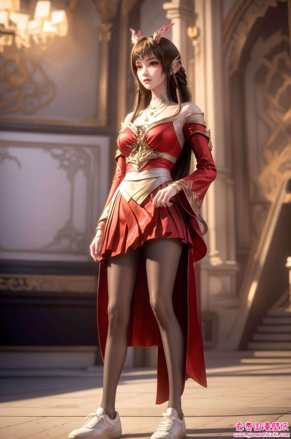 百炼成神云落：AIGC素材二次元壁纸，安卓1920×1080高清壁纸集锦