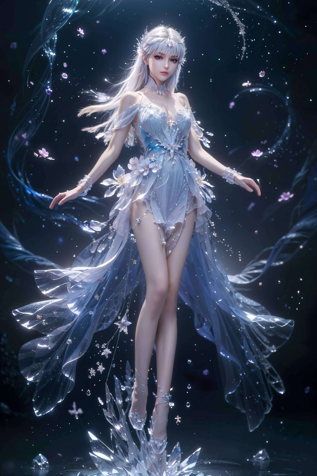 圣采儿绘画高清壁纸集：AIGC壁纸免费包，手机桌面装饰图