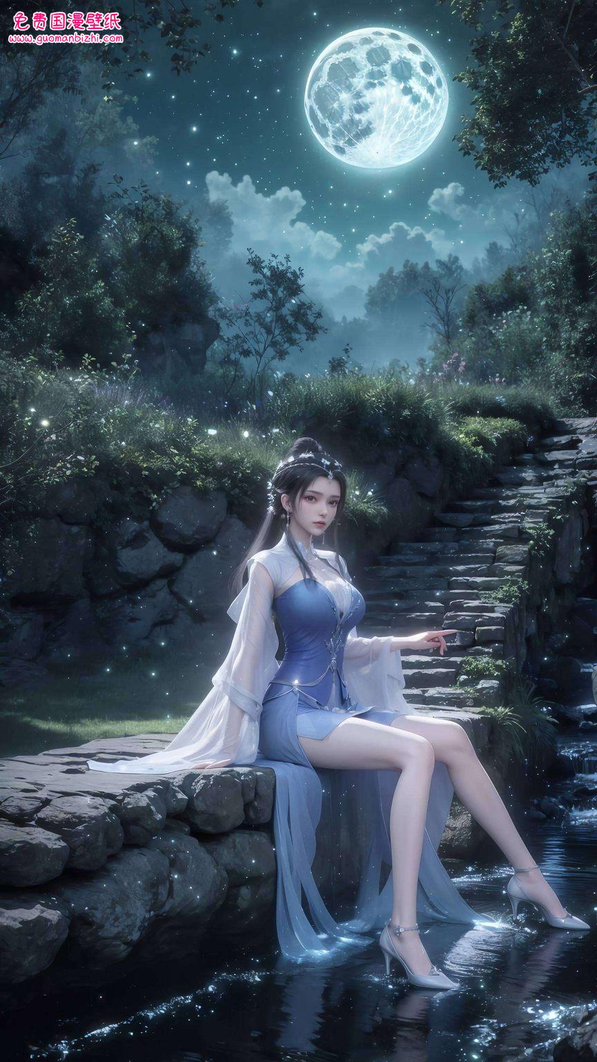 火火壁纸李慕婉：AI生成AIGC护眼壁纸，iPad墙纸艺术集锦