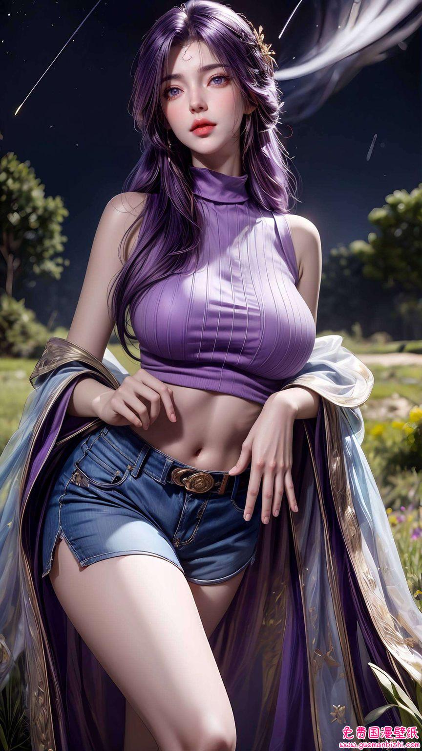 动漫女神云曦：超还原二次元壁纸，电脑高清壁纸集锦