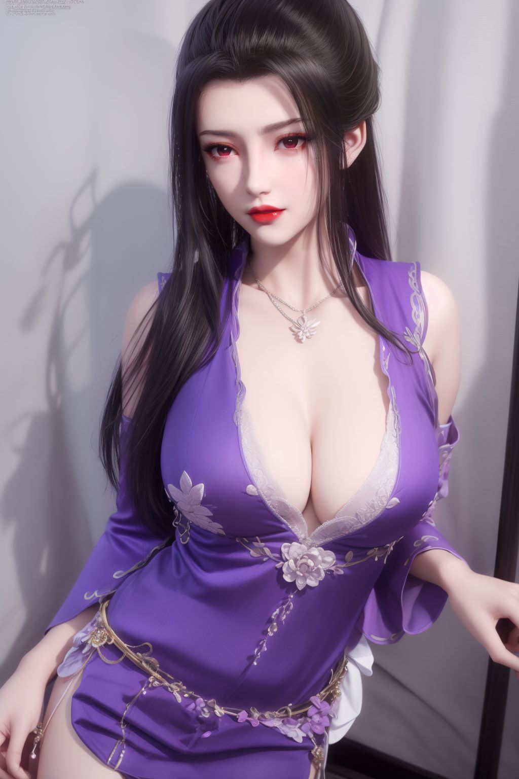 粉色梦境：AI图片壁纸秀，免费PC 4K壁纸，逆柳仙韵眉目如画