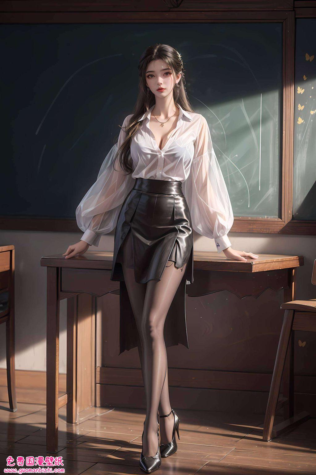 AIGC素材精选，李慕婉高清壁纸横屏，安卓艺术护眼壁纸集锦