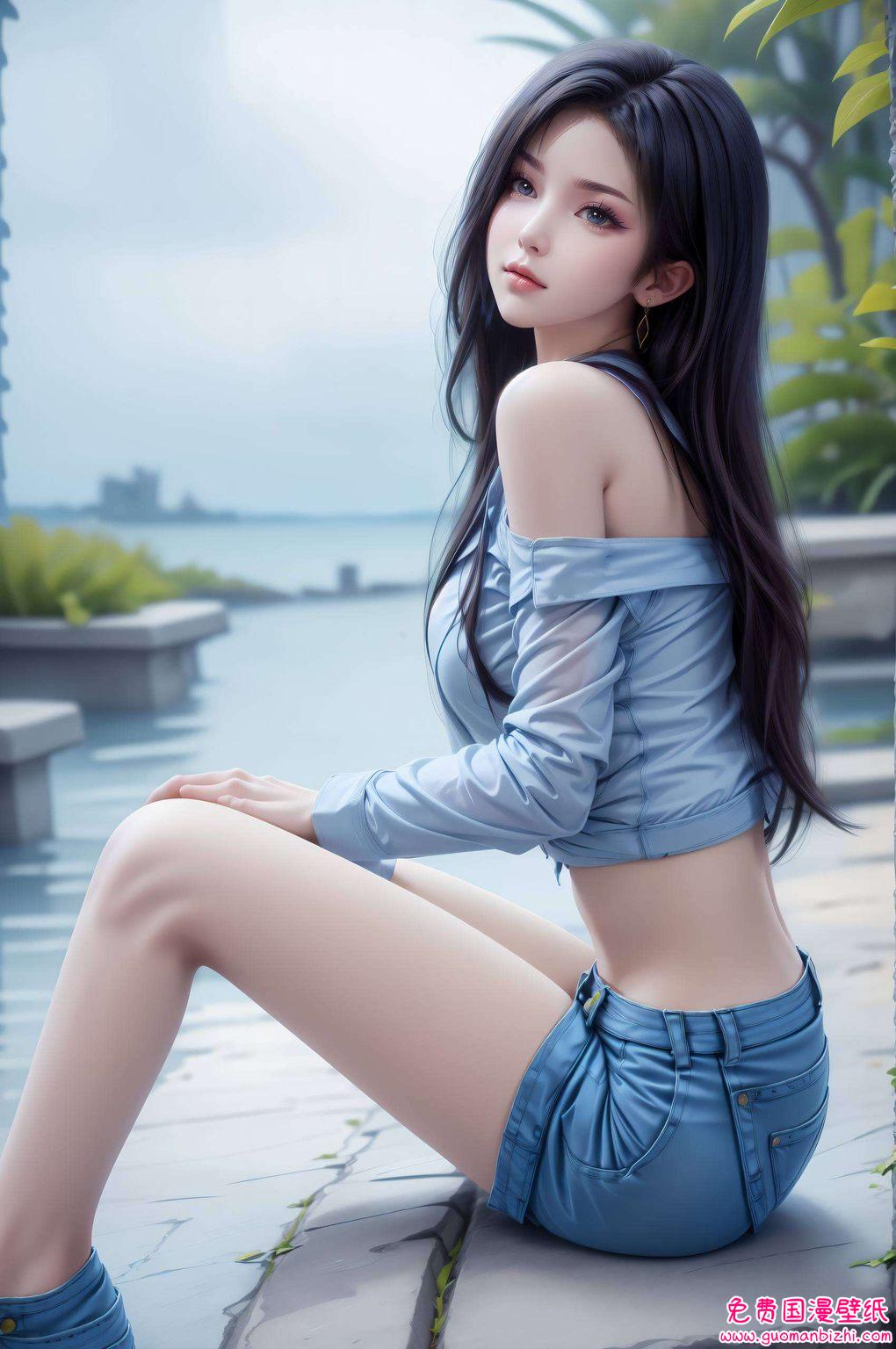 九幽雀高清全身护眼壁纸，电脑1920×1080壁纸，壁纸护眼之选。