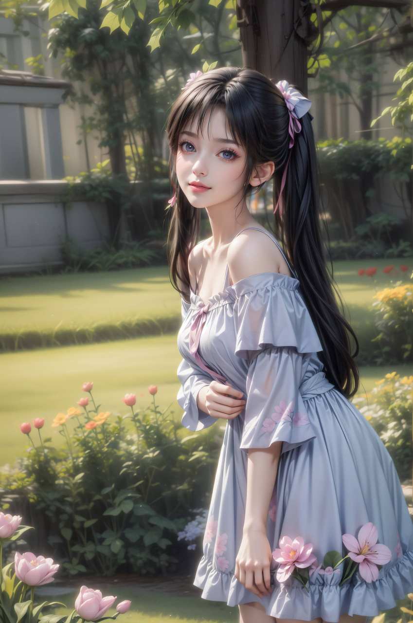 ai绘画素材:碧瑶到位了，来捏馒头