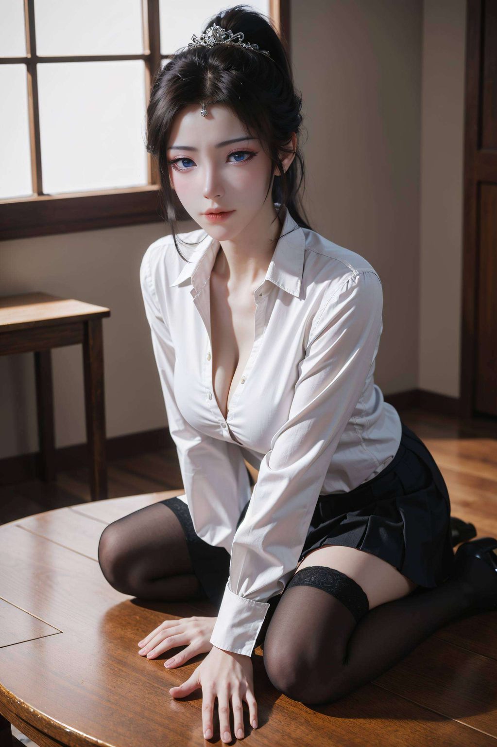 元龙高梦瑶横屏：AI壁纸素材，完美像素，Win10动画壁纸集