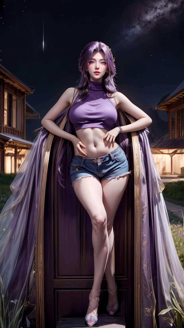 完美世界云曦壁纸取图：二次元与苹果艺术的完美结合