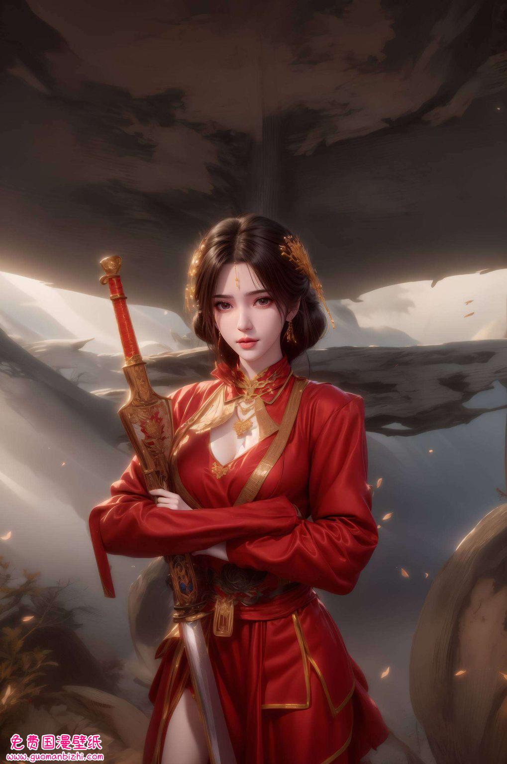 AI图片AIGC动漫仙逆李慕婉，Iphone墙纸精选集