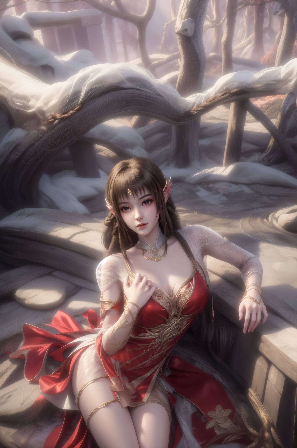 完美高清免费壁纸秀——手机古香古色云落龙动态壁纸集