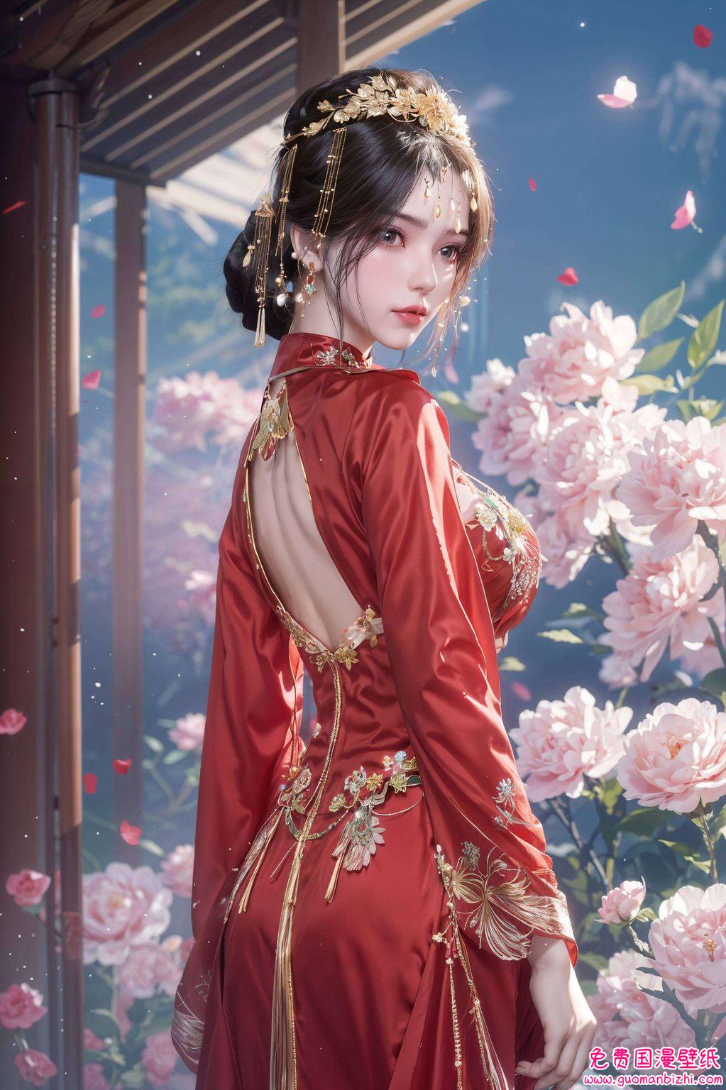 AI精选壁纸秀——李慕婉高清古风电脑壁纸免费下载