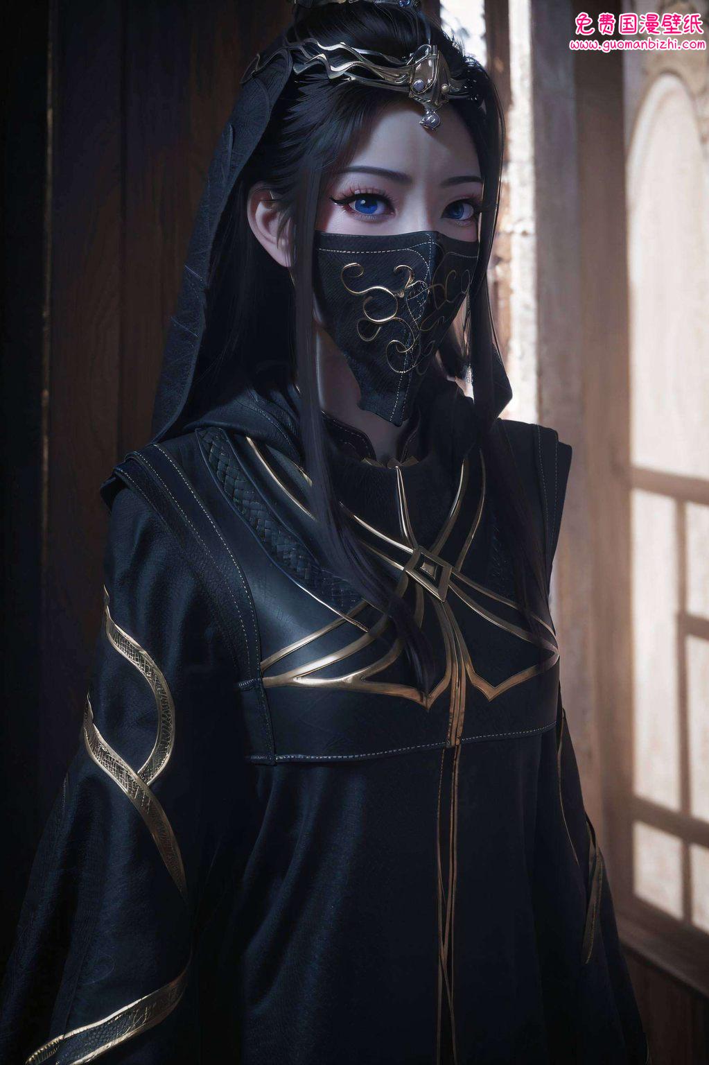 AI创造古风壁纸秀：瑶时之祈愿星元，平板专属免费壁纸集