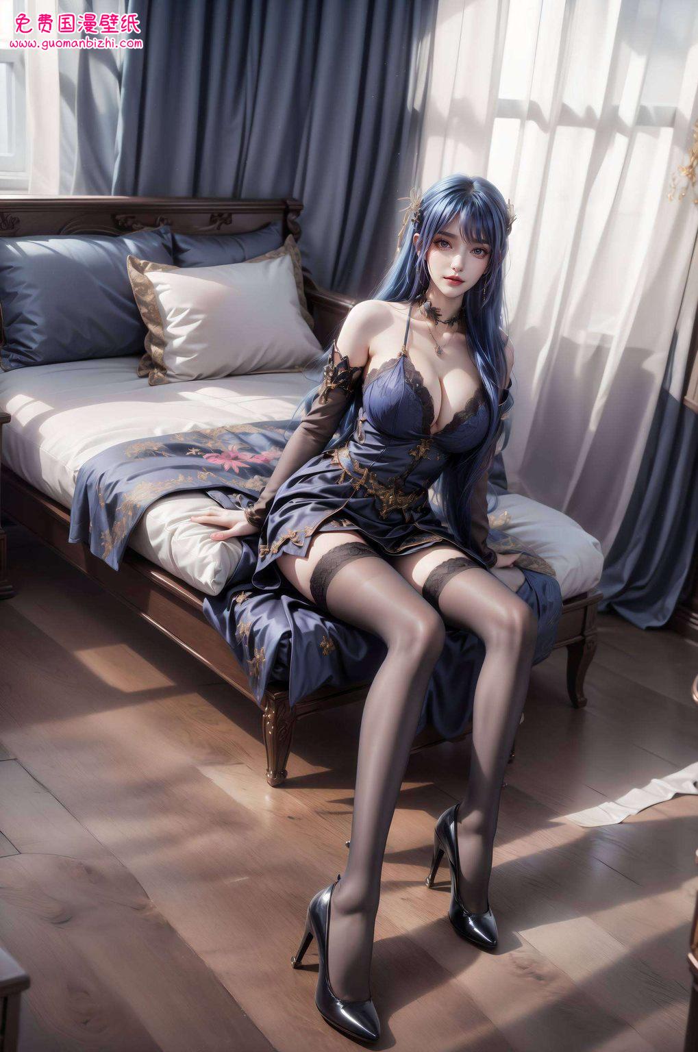 圣采儿拿权杖2k高清护眼壁纸，苹果桌面壁纸经典收藏