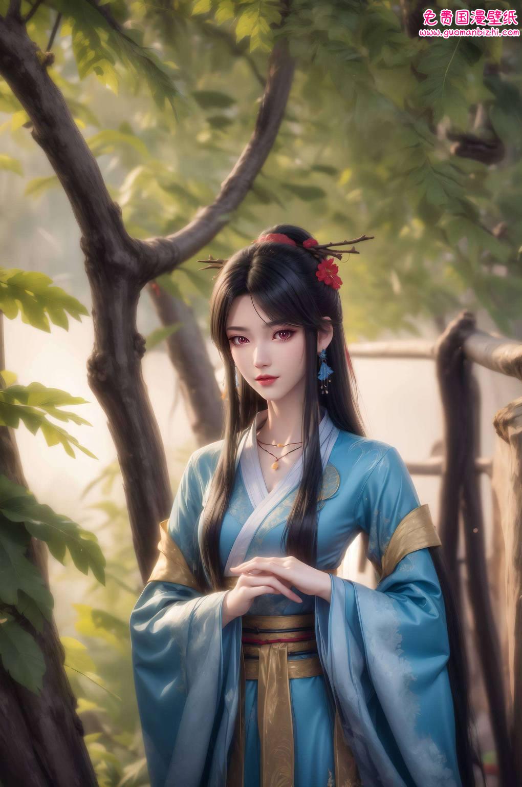 元尊夭夭祈愿：AI素材·动漫壁纸·iPhone动画壁纸集锦